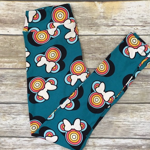 LuLaRoe Pants - {LuLaRoe} OS Disney Leggings Minnie Mouse